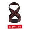 Anneome Figure 8 Lifting Straps 1 Pair Nylon Spandex Wrist Protector view 2