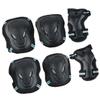 Anneome Knee Protector Elbow Pads Hand Protection for Outdoor Sports s Durable Skateboard Cycling Safety Gear for Beginners Black Blue