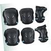Anneome Knee Protector Elbow Pads Hand Protection for Outdoor Sports s Durable Skateboard Cycling Safety Gear for Beginners Black Blue view 2