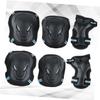 Anneome Knee Protector Elbow Pads Hand Protection for Outdoor Sports s Durable Skateboard Cycling Safety Gear for Beginners Black Blue view 3