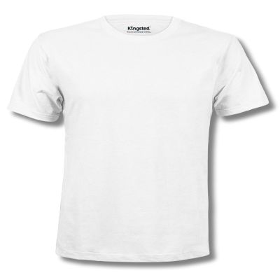 Kingsted White T-Shirts for Men - Royally Comfortable - Super Soft Cotton Blend - Short Sleeve Tagless Crewneck (Single, White, X-Large)