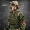 Eagle Sky Tactical Vest ES-2, Light Weight, Tough 500D Nylon, Universal Adjustable Size S-XXL, Breathable 3D Mesh Liner (Nylon, Black Camo) view 4