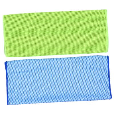 Anneome 2pcs Chilly Quick-Drying Ice Towels for Sports Running Camping Breathable