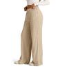 Summer Wide Leg Patns Woman Trendy High Waisted Joggers with Pockets Lightweight Cozy Drawstring Sweat Pants Casual Hiking Pants Lounge Pants 2024 Summer Beach Pants Jogger Sweatpants Athletic Pants view 4