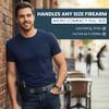 2ND AMEN Black Tactical Belt for Men - Military Hiking Nylon Gun Belt, Perfect Battle Belt, 1.5" EDC Belt for Everyday Use, Ultimate 900D Cut to Size Gun Belts for Men view 4