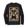 A Bernese Mountain Dog Tarot Card Dog Long Sleeve T-Shirt view 1