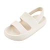 AUSLAND Women's Waterproof Sandals with Cloud Platform Sole Non-Slip Hiking & Sport Sandals w/Back Strap Water Shoes for Women Outdoor Summer 7US 90121 Beige 38EU view 1
