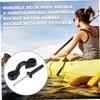 Anneome C-Shaped Deck Rope Buckle Rivets Screws for Kayak Handles Outdoor Tents and Furniture Accessories Lightweight Easy to Install view 3