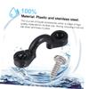 Anneome C-Shaped Deck Rope Buckle Rivets Screws for Kayak Handles Outdoor Tents and Furniture Accessories Lightweight Easy to Install view 4
