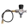Hubceuo 7/8-14UNF Thread High Pressure Tank Charging Valve 400Bar 6000Psi Air Filling Station Refill Adapter view 2