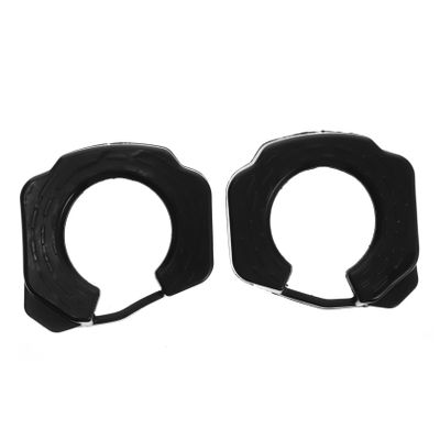 2 Pairs of Walkable Bike Pedal Cleat Covers for SPD/Sl - Self-Locking Protective Caps for Enhanced Power Transfer and Foot Security
