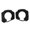 2 Pairs of Walkable Bike Pedal Cleat Covers for SPD/Sl - Self-Locking Protective Caps for Enhanced Power Transfer and Foot Security