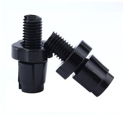 Anneome One Pair Aluminum Alloy Brake Adjustment Screw for Mountain Bikes Polished Corrosion-Resistant Fit