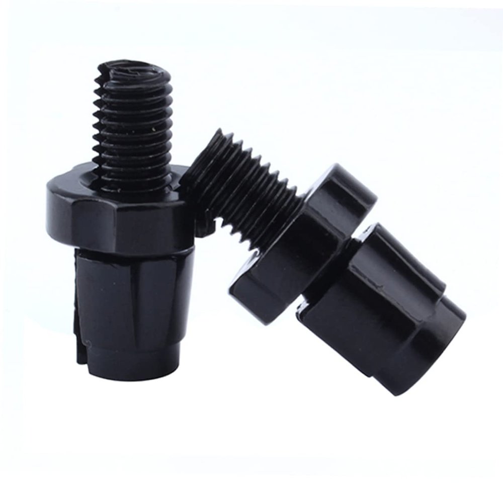 Anneome One Pair Aluminum Alloy Brake Adjustment Screw for Mountain Bikes Polished Corrosion-Resistant Fit