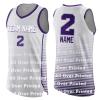 DIYUME Men's Design Your Own Add Picture Training Uniforms for Adult Kids Youth(White-Purple) view 3