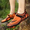 NineFit Basics Lightweight Quick Dry Water Sports Barefoot Shoes Aqu Socks for Swim Beach Pool Surf Yoga for Women Men (Orange, 7) view 3