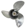 ARKDOZA Boat Propeller 14x19 LFET Hand Rotation Fit for Honda Outboard 75HP-130HP 3 Blades Stainless Steel Prop SS 15 Tooth Propeller view 3