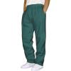 Sweat Pants for Mens Baggy Sweatpants Wide Leg Casual Athletic Workout Gym Clothes Straight Leg Open Bottom Sweatpants Fleece Lined Jogger with Pockets Winter Clothes Fall Clothing Army Green view 1