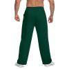 Sweat Pants for Mens Baggy Sweatpants Wide Leg Casual Athletic Workout Gym Clothes Straight Leg Open Bottom Sweatpants Fleece Lined Jogger with Pockets Winter Clothes Fall Clothing Army Green view 3