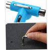 Sosoport Multifunctional Portable Skate Tool for Roller Skate and Skateboard Compact Assembly and Disassembly Wrench Blue for Easy Maintenance and Wheel Replacement view 4