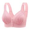 asntrgd Sports Bras for Women Push Up Glamorette Bras Comfort Support and Lift Minimizer Full Figure Front Closure Daisy Bras Pink view 1