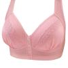 asntrgd Sports Bras for Women Push Up Glamorette Bras Comfort Support and Lift Minimizer Full Figure Front Closure Daisy Bras Pink view 4