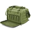 REEBOW GEAR Tactical Gun Range Bag Deluxe Pistol Shooting Range Duffle Bags (Army Green)