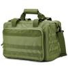 REEBOW GEAR Tactical Gun Range Bag Deluxe Pistol Shooting Range Duffle Bags (Army Green) view 3