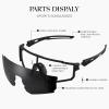 gesruny Polarized Sport Sunglasses for Men and Women, Lightweight TR90 Sun Glasses with UV Protection for Cycling Running view 4