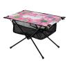 Msyxl Alpaca Cute Portable Folding Camping Table, Compact Lightweight Beach Table with Carrying Bag for Outdoor Picnics, BBQs, Camp view 1