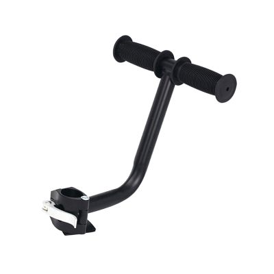B Baosity Bicycle Handrail Bike Handrail Mountain Bike Nonslip Gripping Sturdy Back Seat Armrest Kids Seating Hand Rest, without screw, 20.5cm