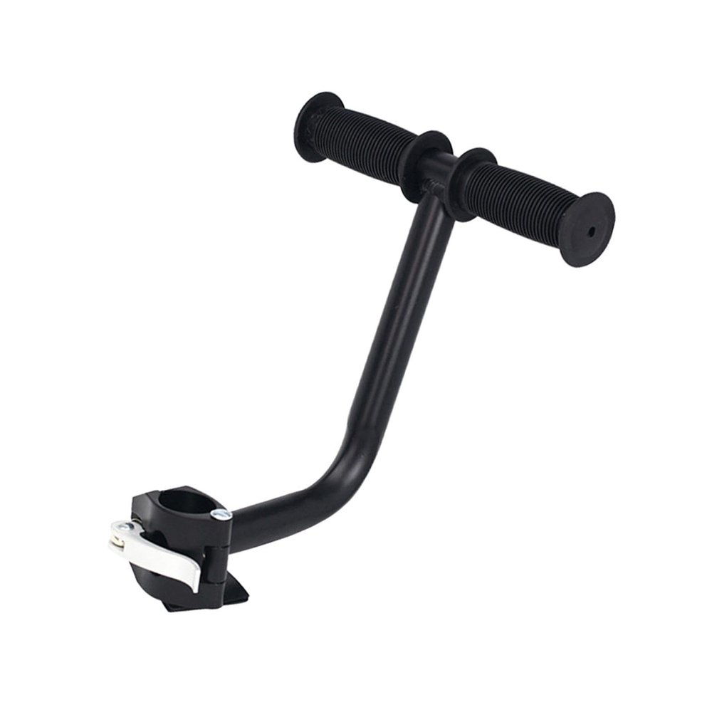 B Baosity Bicycle Handrail Bike Handrail Mountain Bike Nonslip Gripping Sturdy Back Seat Armrest Kids Seating Hand Rest, without screw, 20.5cm