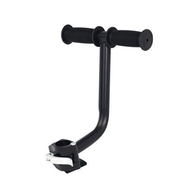 Yiju Bike Handrail Bicycle Handrail Child Carrier Nonslip Gripping Soft Rubber Portable Rear Seat Armrest Kids Seating Hand Rest, Without Screw