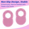 MIPREZT 2 Pack Batter's Baseball Thumb Guard for Pro, Hitter Training Aid, Thumb Guard Baseball & Softball Baseball Batting Grip Baseball Accessories Baseball Training Equipment Reduce Bat Sting-Pink view 4