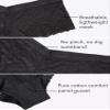 Curvy Couture Women's Plus Size Sheer Whisper Cheeky Boyshort Panty Pearl XL view 3
