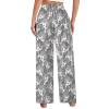 Ysidec Cute Cats Women Lounge Pants Comfy Pajama Bottom Drawstring Sleepwear Long Pajamas Pants XL view 3