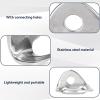equlup 5PCS 25KN/2500KG Climbing Hanger, Heavy Duty Ceiling Mount Anchor Stainless Steel Rock Climbing Bolt for Rappelling Aerial Work Hammock Swing view 3