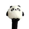 Badminton Racket Handle Cover Cute Animal Doll Tennis Grip Badminton Overgrip Super Absorbent Racket Handle Protective Cover, Panda view 4