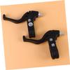 Anneome 2pairs Boy Girl's Bike Brake Levers Easy-Install Hand Brakes for Boys and Girls Bicycles Black Essential Spare Parts for Safe Cycling view 1