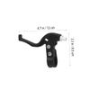 Anneome 2pairs Boy Girl's Bike Brake Levers Easy-Install Hand Brakes for Boys and Girls Bicycles Black Essential Spare Parts for Safe Cycling view 3