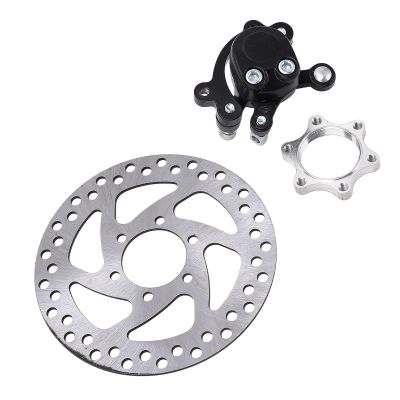 140mm Disc Brake Rotor, Stainless Steel 6 Hole, Mountain Bike Brake Caliper Set, Durable Rotor for Cyclists Road and Trail Riding