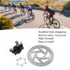 140mm Disc Brake Rotor, Stainless Steel 6 Hole, Mountain Bike Brake Caliper Set, Durable Rotor for Cyclists Road and Trail Riding view 4