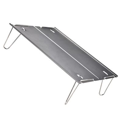 Anneome Portable Folding Table for Camping Picnics Lightweight Compact Design Easy to Carry Scratch Versatile Use As Indoor Dining Outdoor BBQ Table