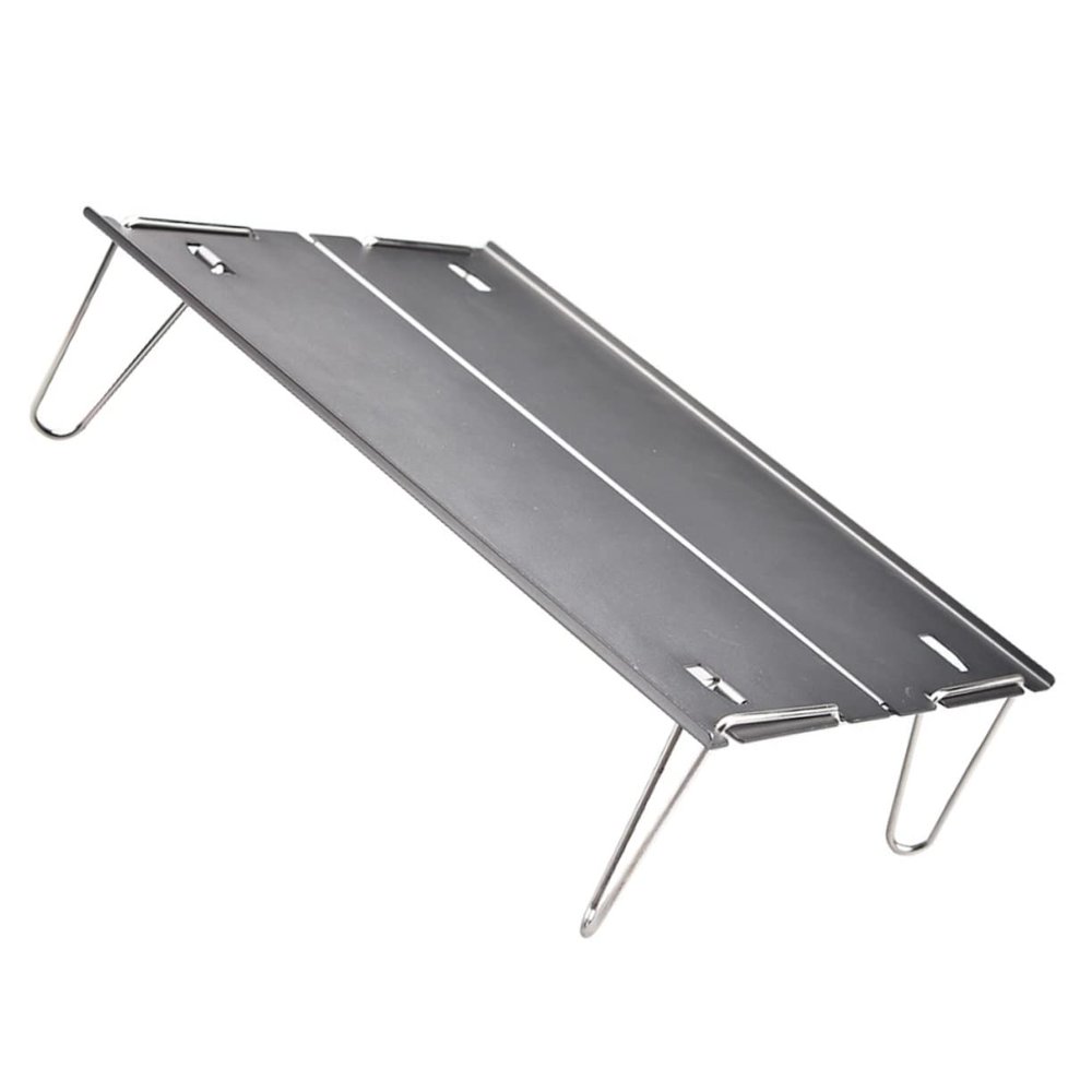 Anneome Portable Folding Table for Camping Picnics Lightweight Compact Design Easy to Carry Scratch Versatile Use As Indoor Dining Outdoor BBQ Table