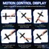Borlvias Heavy Dueling Light Saber for Adults Smooth Swing Metal Hilt 16 Fonts Sound Motion Control Lightsaber Party Cosplay (RGB Version) view 4