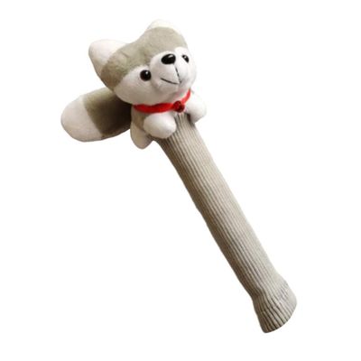 Vaveren Badminton Racket Handle Cover Protector Tennis Racquet Grip Animal Doll Racket Handle Protective Cover, Ideal Gift, Puppy