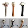 Vaveren Badminton Racket Handle Cover Protector Tennis Racquet Grip Animal Doll Racket Handle Protective Cover, Ideal Gift, Puppy view 3