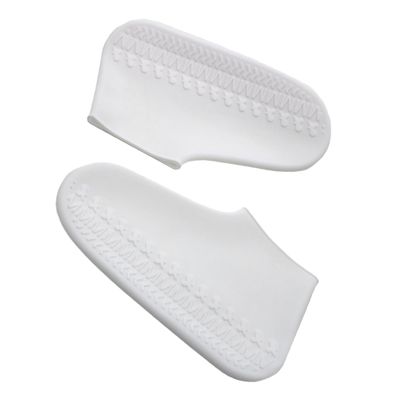 Sosoport 1pair Silicone Protector for Men and Women Thickened Washable Galoshes for Outdoor Use