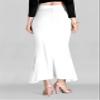 NineFit Basics Saree Shapewear Petticoat for Women, Shapers for Women's Sarees Fish Cut Shapewear White view 3