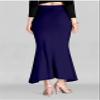 NineFit Basics Saree Shapewear Petticoat for Women, Shapers for Women's Sarees Fish Cut Shapewear Navy Blue, X-Large view 3